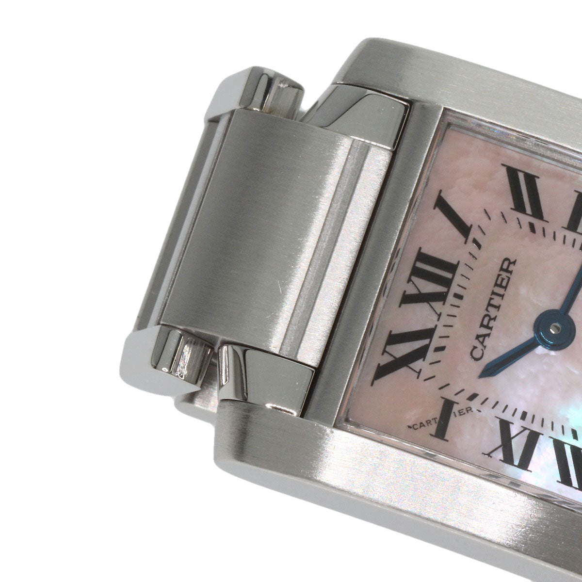 CARTIER Tank francaise SM Watches W51028Q3 Stainless Steel/Stainless Steel Ladies
