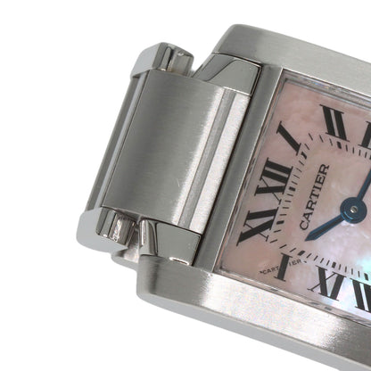 CARTIER Tank francaise SM Watches W51028Q3 Stainless Steel/Stainless Steel Ladies