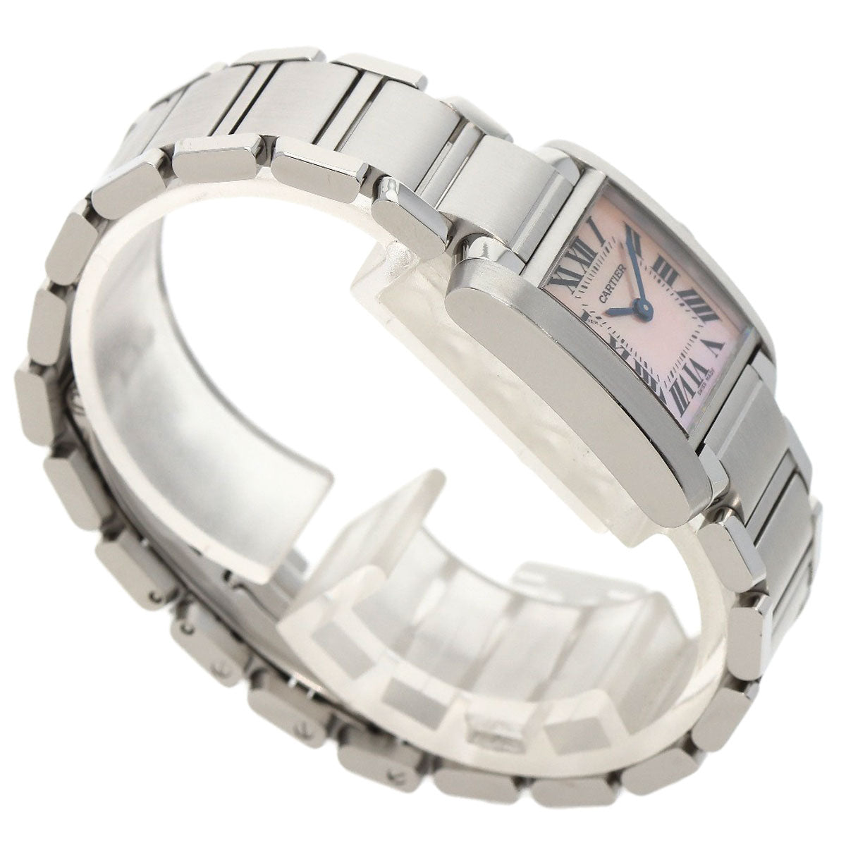 CARTIER Tank francaise SM Watches W51028Q3 Stainless Steel/Stainless Steel Ladies