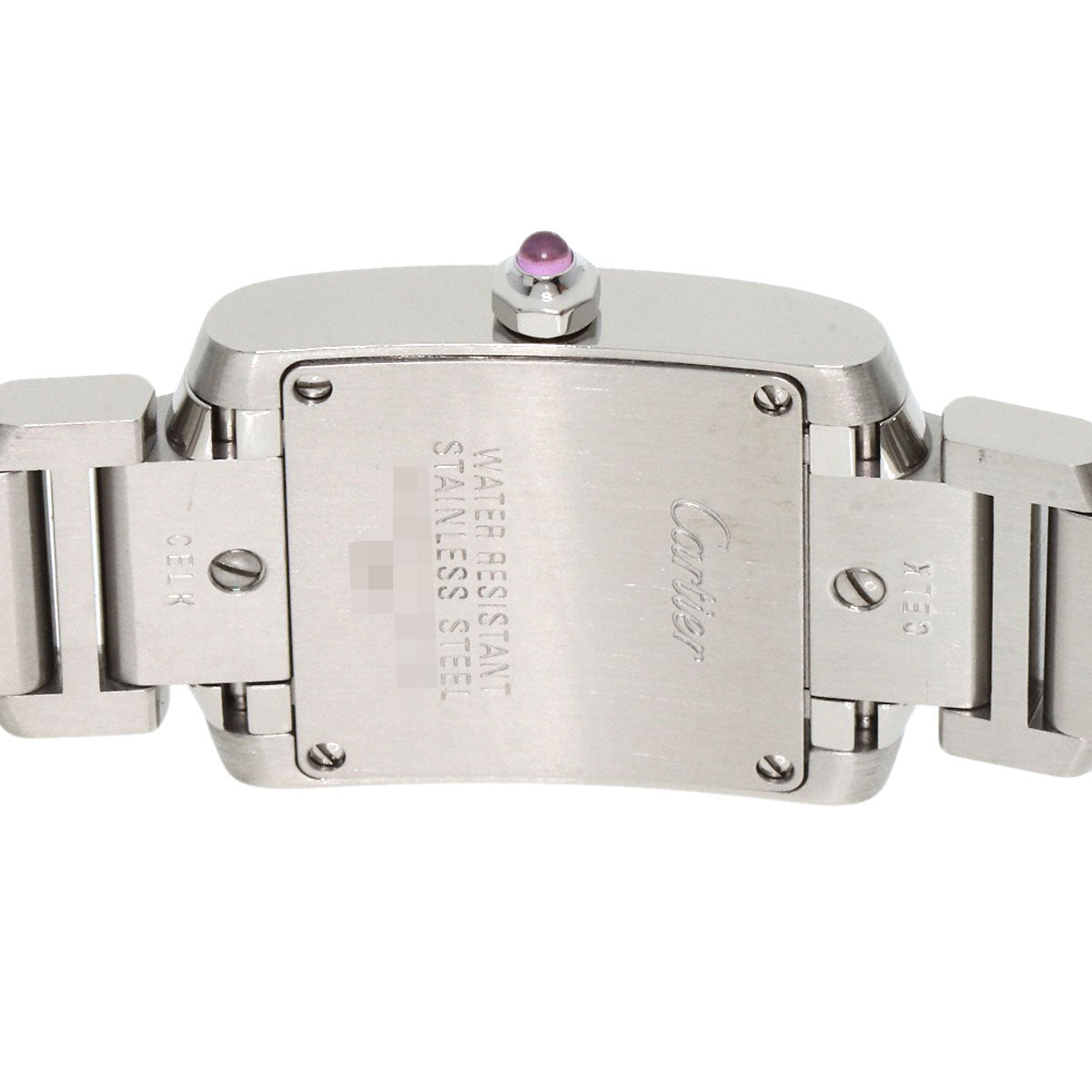 CARTIER Tank francaise SM Watches W51028Q3 Stainless Steel/Stainless Steel Ladies