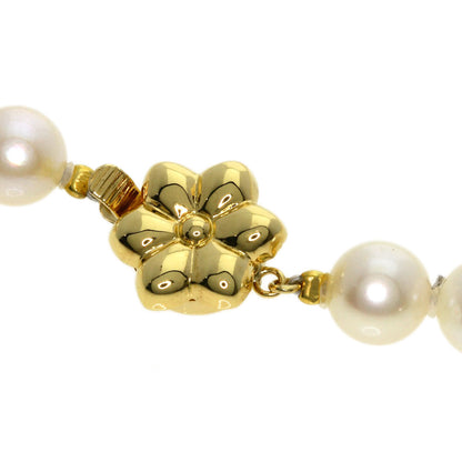 Akoya pearl Pearl Necklace K18 Yellow Gold  32.4g　Ladies