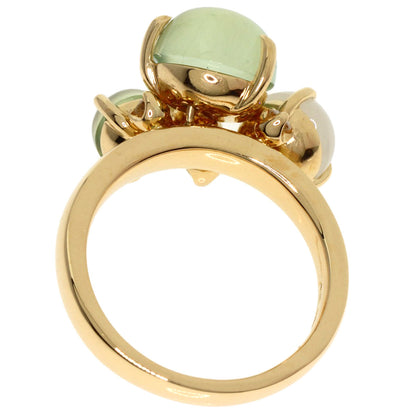 CELINE   Ring Playnite Moonstone Diamond K18 Yellow Gold Ladies