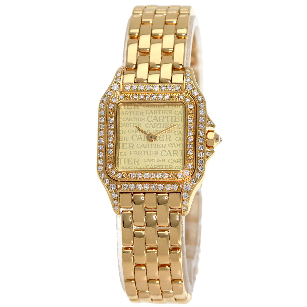 CARTIER PANTHERE SM Diamond Watches K18 Yellow Gold/18K Yellow Gold Ladies