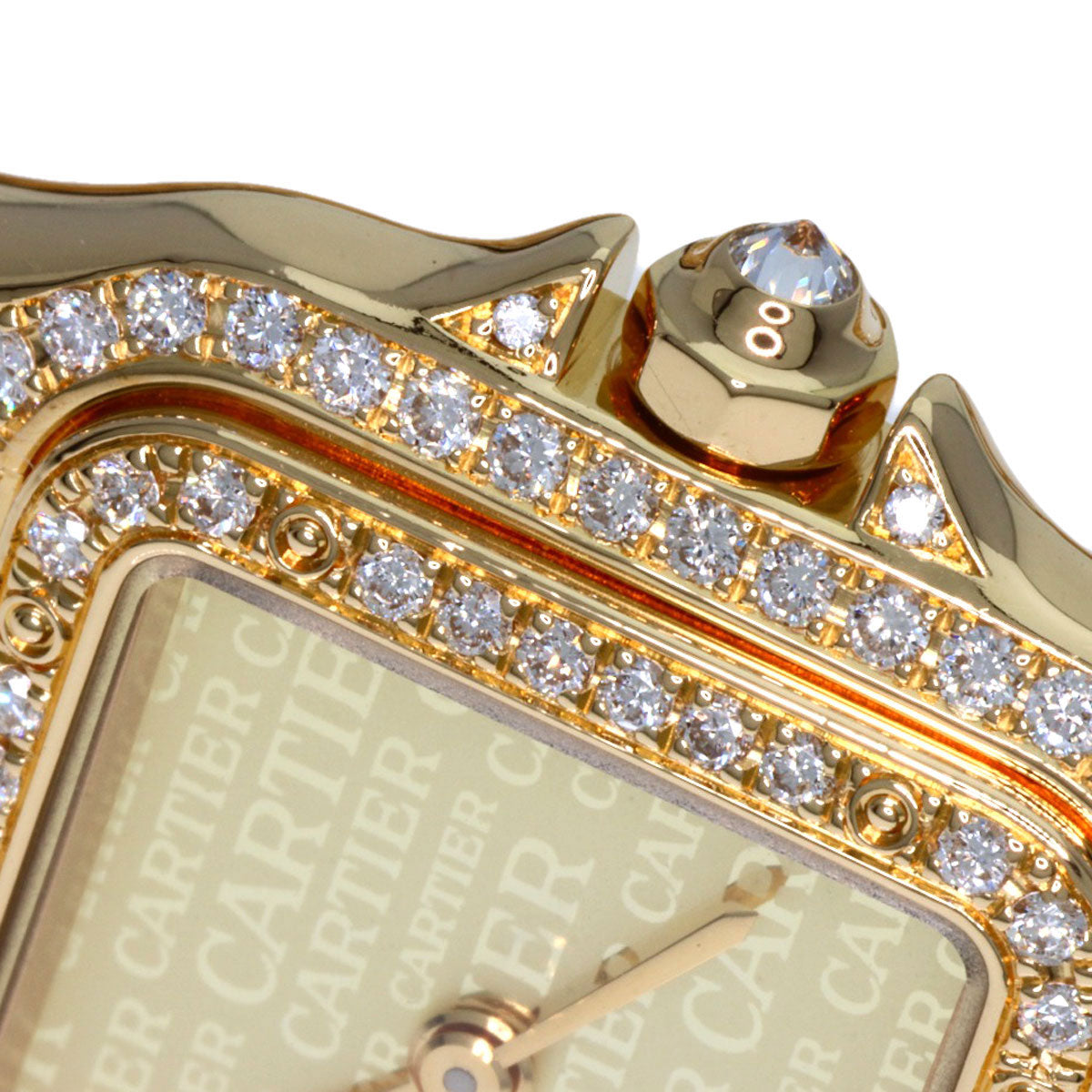 CARTIER PANTHERE SM Diamond Watches K18 Yellow Gold/18K Yellow Gold Ladies