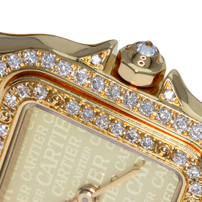 CARTIER PANTHERE SM Diamond Watches K18 Yellow Gold/18K Yellow Gold Ladies