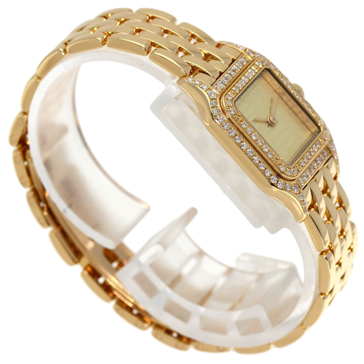 CARTIER PANTHERE SM Diamond Watches K18 Yellow Gold/18K Yellow Gold Ladies