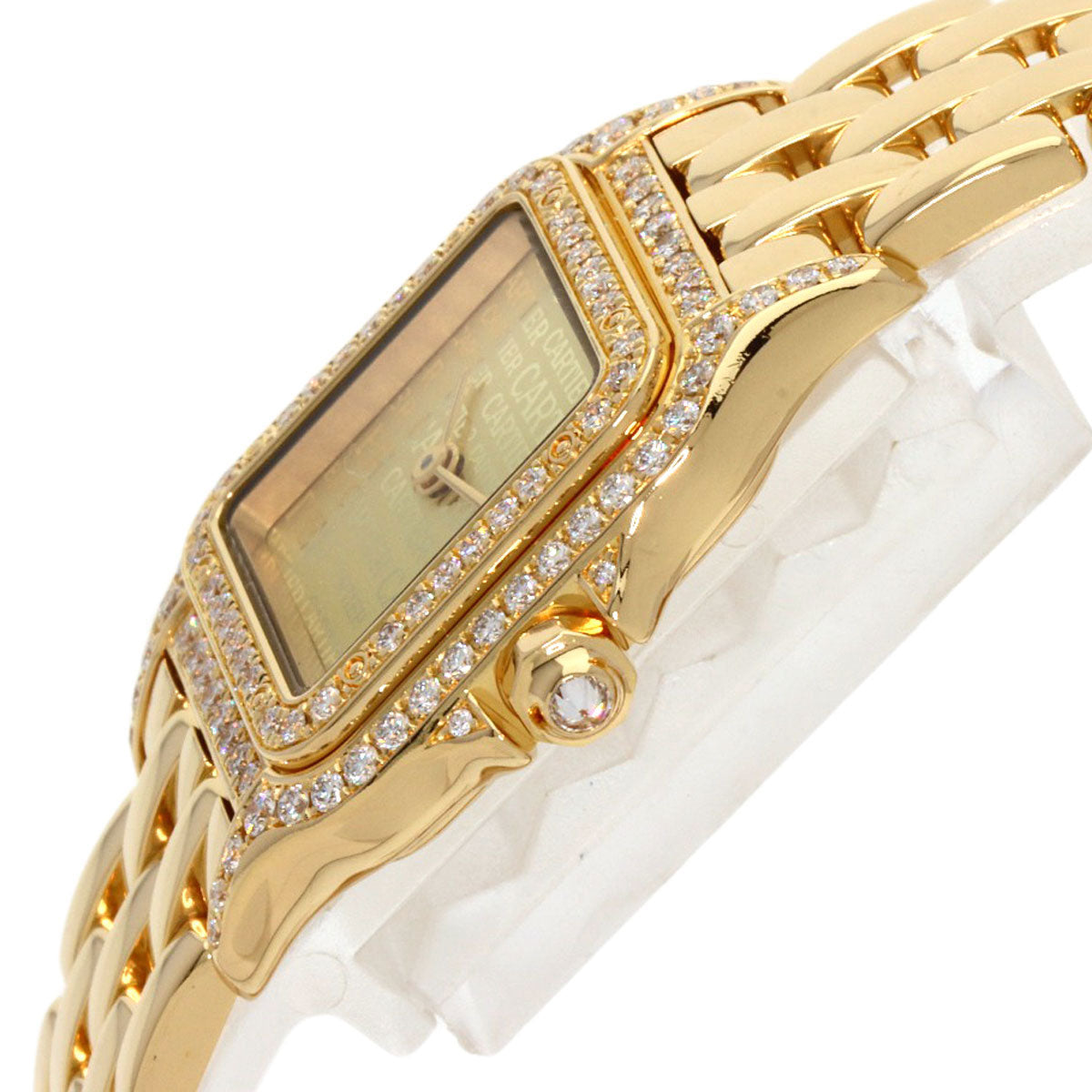 CARTIER PANTHERE SM Diamond Watches K18 Yellow Gold/18K Yellow Gold Ladies