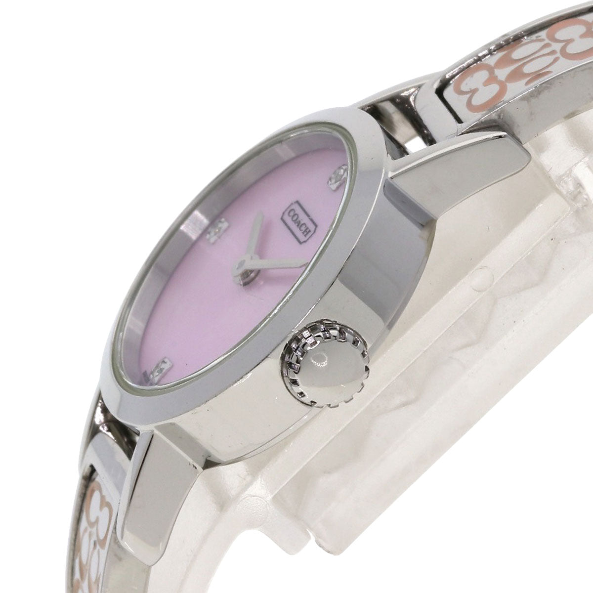 COACH Round face Watches 8.019.373 Stainless Steel/Stainless Steel Ladies