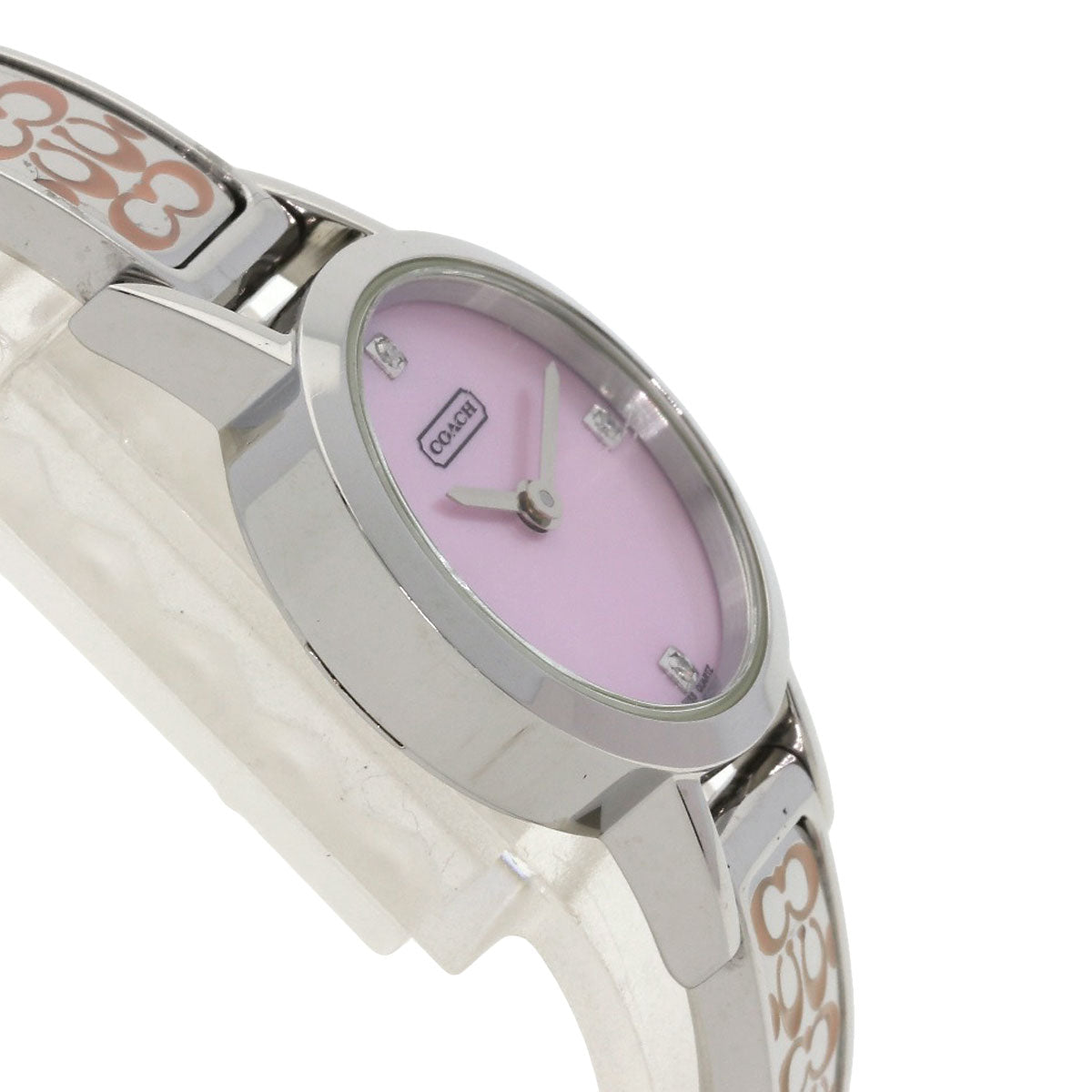 COACH Round face Watches 8.019.373 Stainless Steel/Stainless Steel Ladies