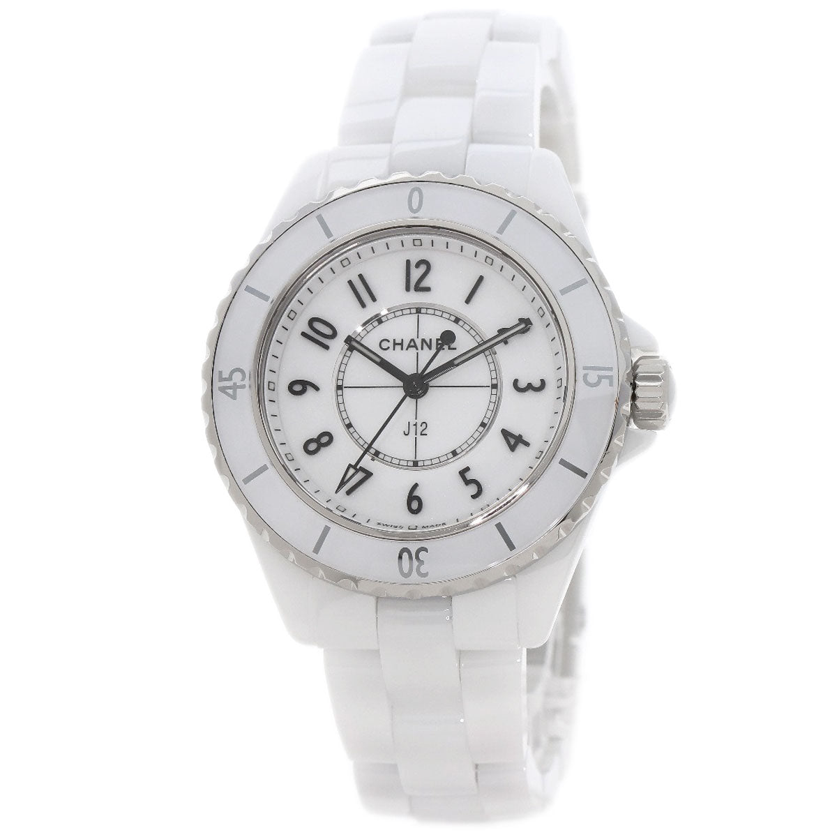 CHANEL J12 1.3" current model Watches H5698 キャリバー12.2 Ceramic/Ceramic Ladies