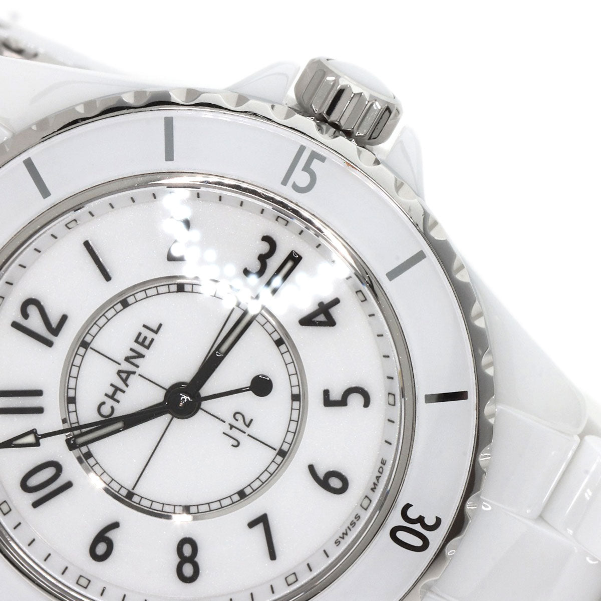CHANEL J12 1.3" current model Watches H5698 キャリバー12.2 Ceramic/Ceramic Ladies