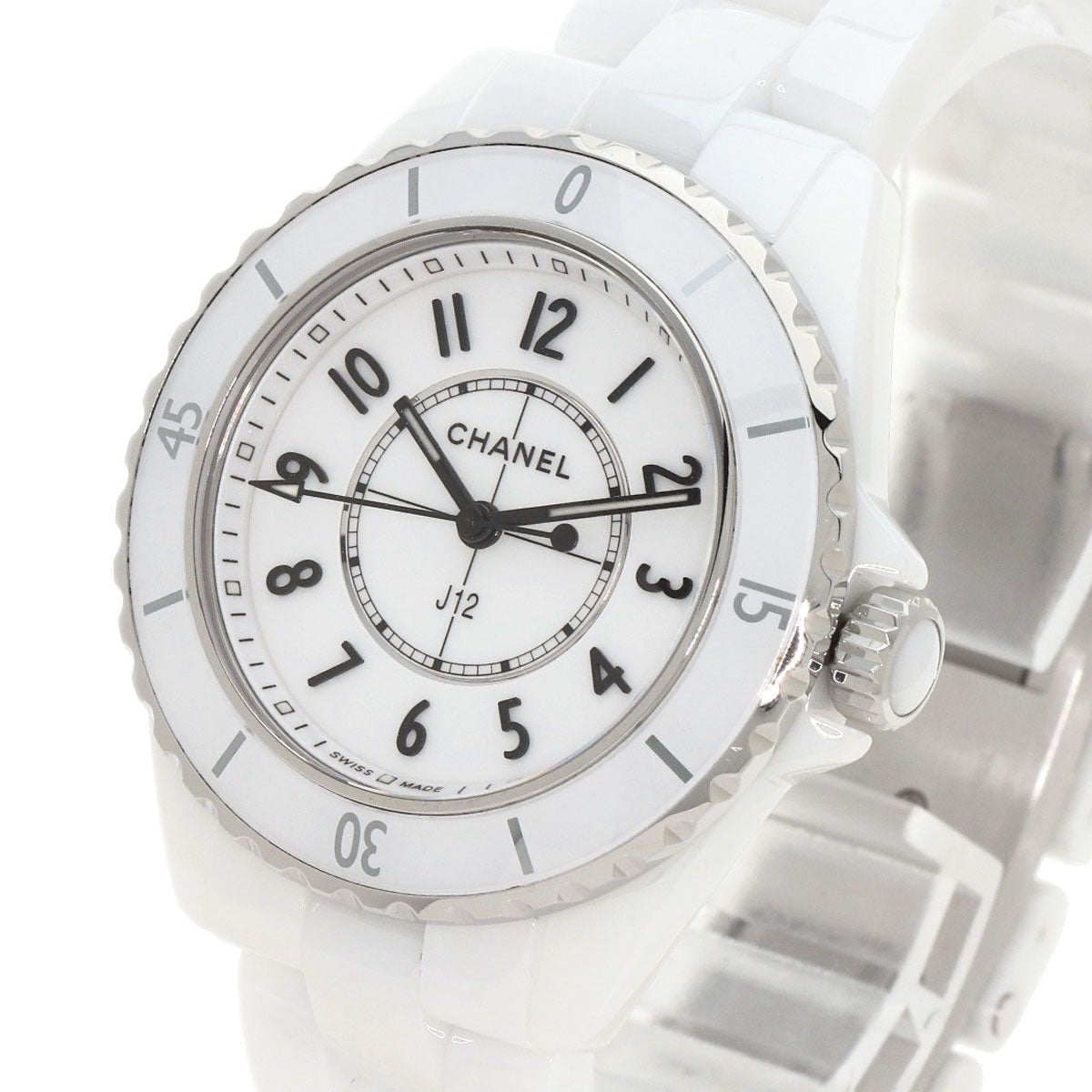 CHANEL J12 1.3" current model Watches H5698 キャリバー12.2 Ceramic/Ceramic Ladies