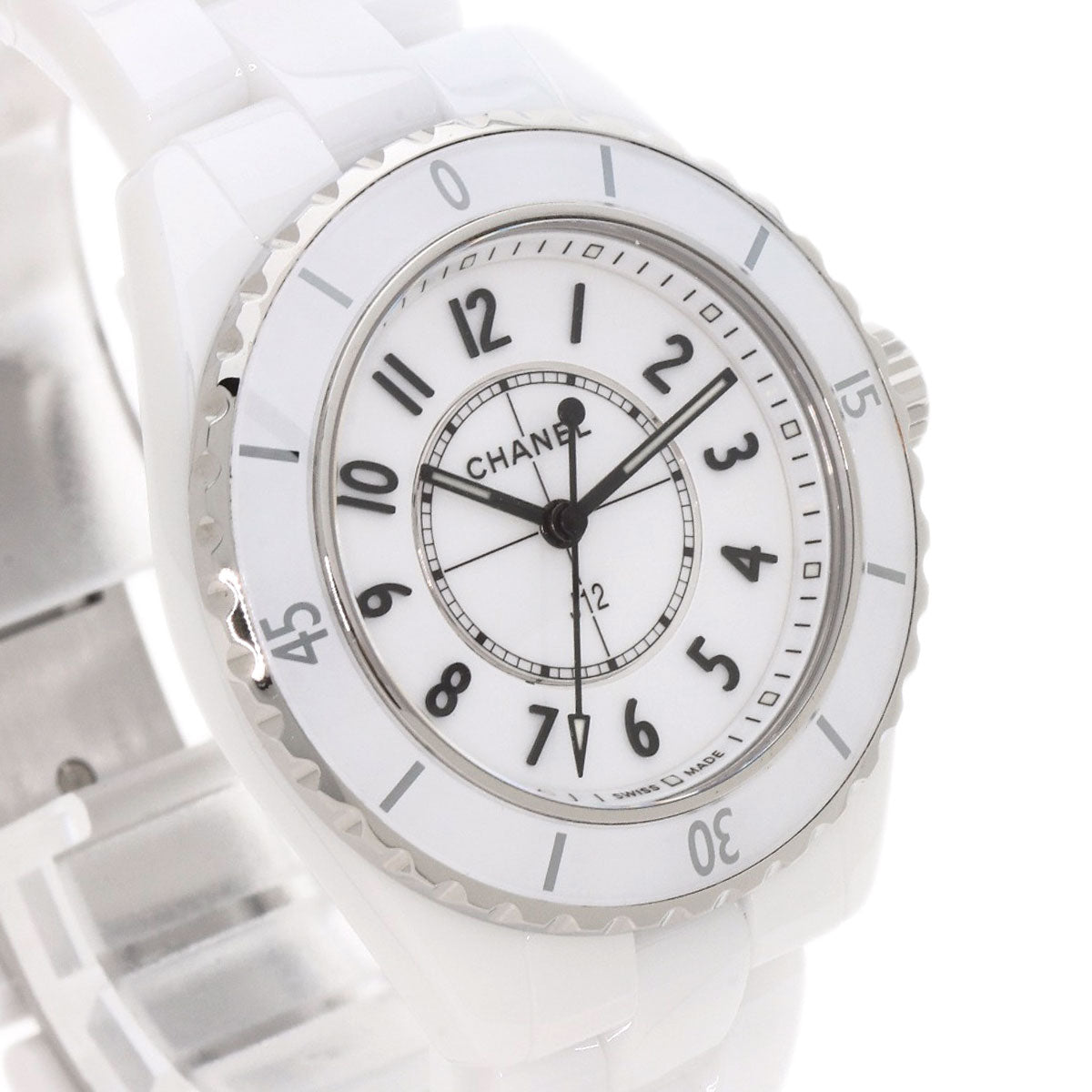 CHANEL J12 1.3" current model Watches H5698 キャリバー12.2 Ceramic/Ceramic Ladies