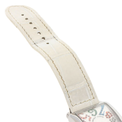 FRANCK MULLER Long Island Magic Color Watches 902QZMAGCOL Stainless Steel/Leather Ladies