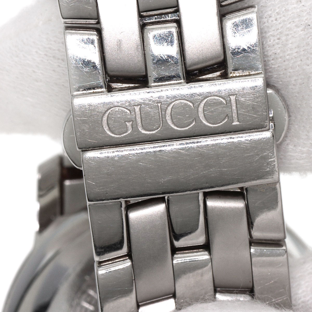 GUCCI Round face Watches 5500M Stainless Steel/Stainless Steel mens