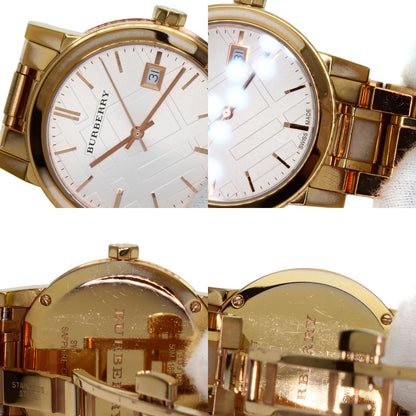 BURBERRY Round face Watches BU9104 Gold Plated/Gold Plated Ladies