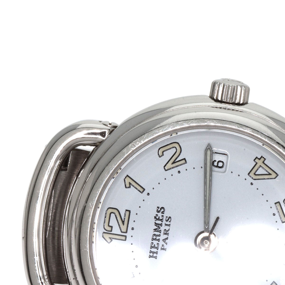 HERMES Pullman Watches PU2.210 Stainless Steel/Stainless Steel Ladies