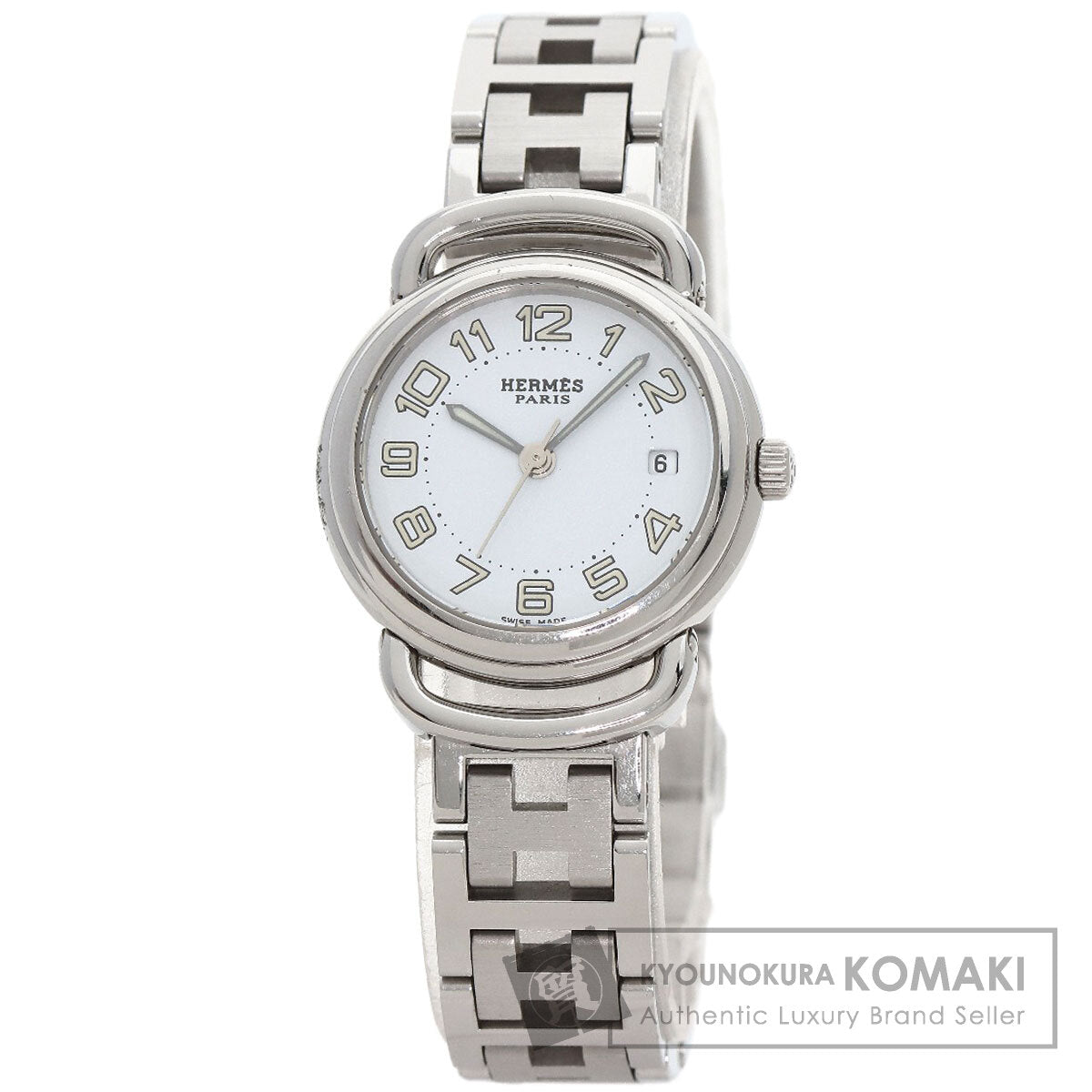 HERMES Pullman Watches PU2.210 Stainless Steel/Stainless Steel Ladies