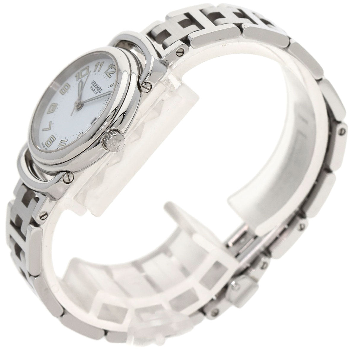 HERMES Pullman Watches PU2.210 Stainless Steel/Stainless Steel Ladies