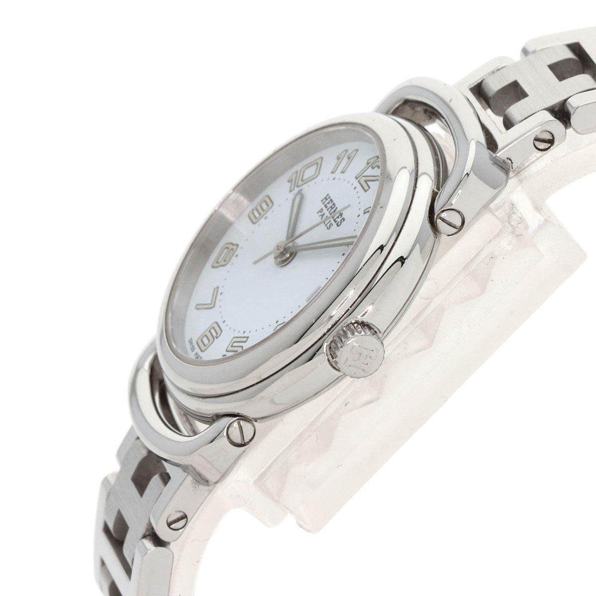 HERMES Pullman Watches PU2.210 Stainless Steel/Stainless Steel Ladies