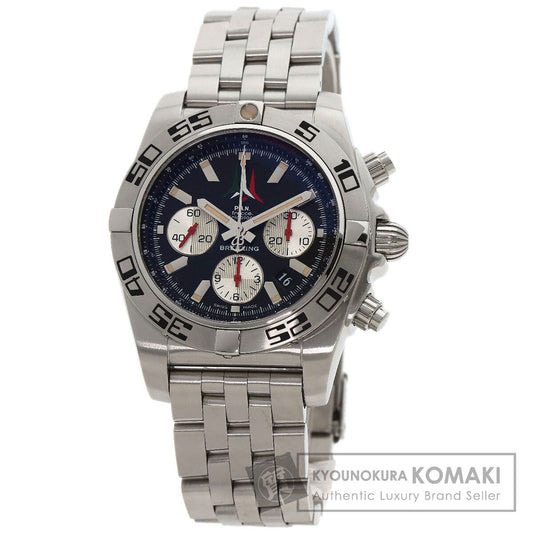 ブライトリング AB0110 クロノマット44 フレッツェ トリコローリ 世界1000本限定 腕時計 ステンレススチール/SS メンズ 【中古】【BREITLING】