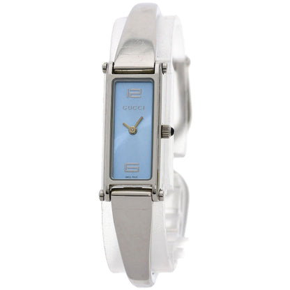 GUCCI Square face Watches 1500L Stainless Steel/Stainless Steel Ladies