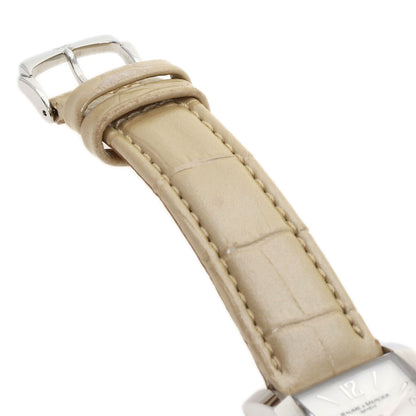 Baume & Mercier Diamant Watches 65488 Stainless Steel/Leather Ladies