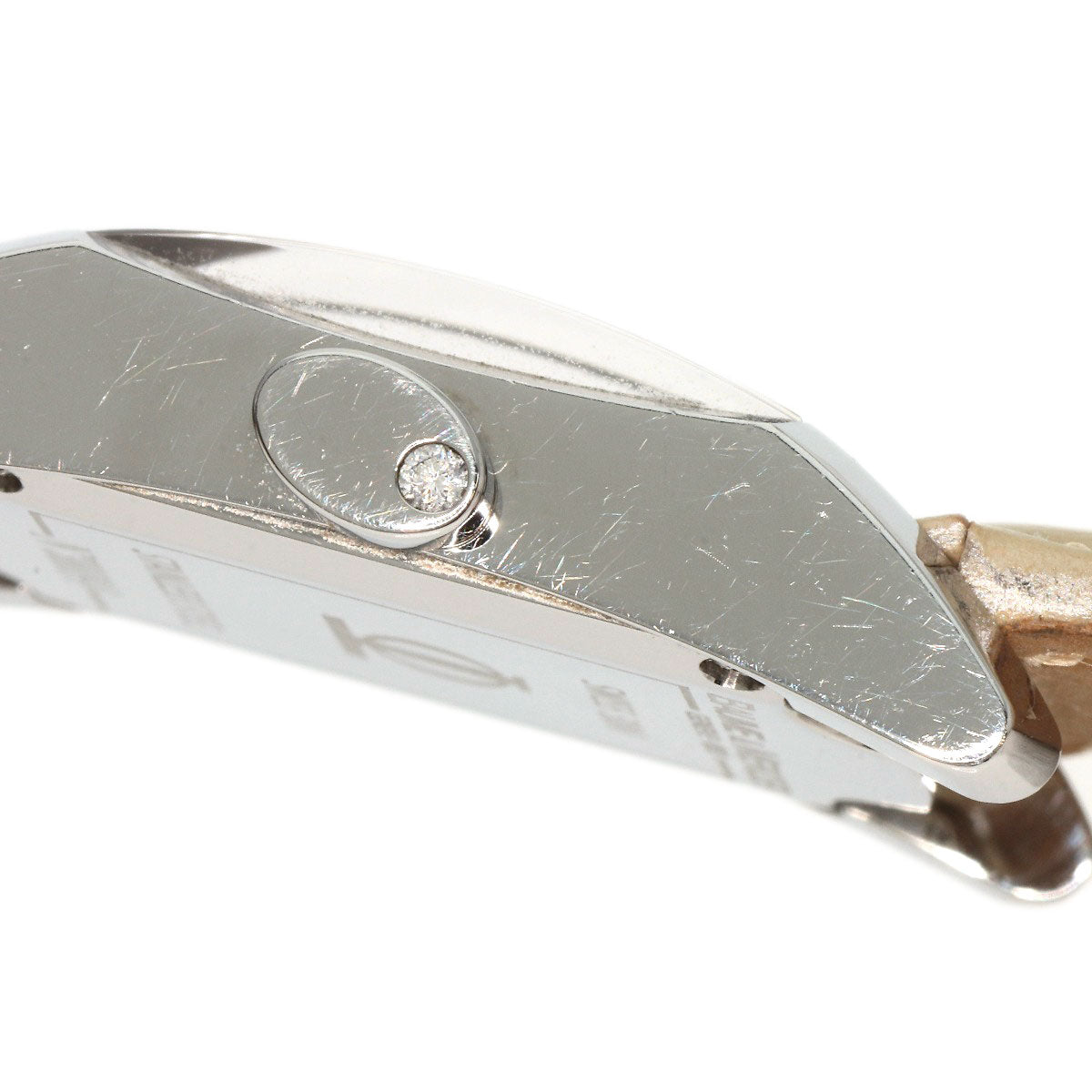 Baume & Mercier Diamant Watches 65488 Stainless Steel/Leather Ladies