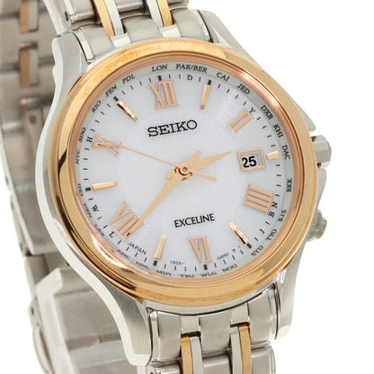 SEIKO Exceline Watches SWCW162 Titanium/Titanium Ladies