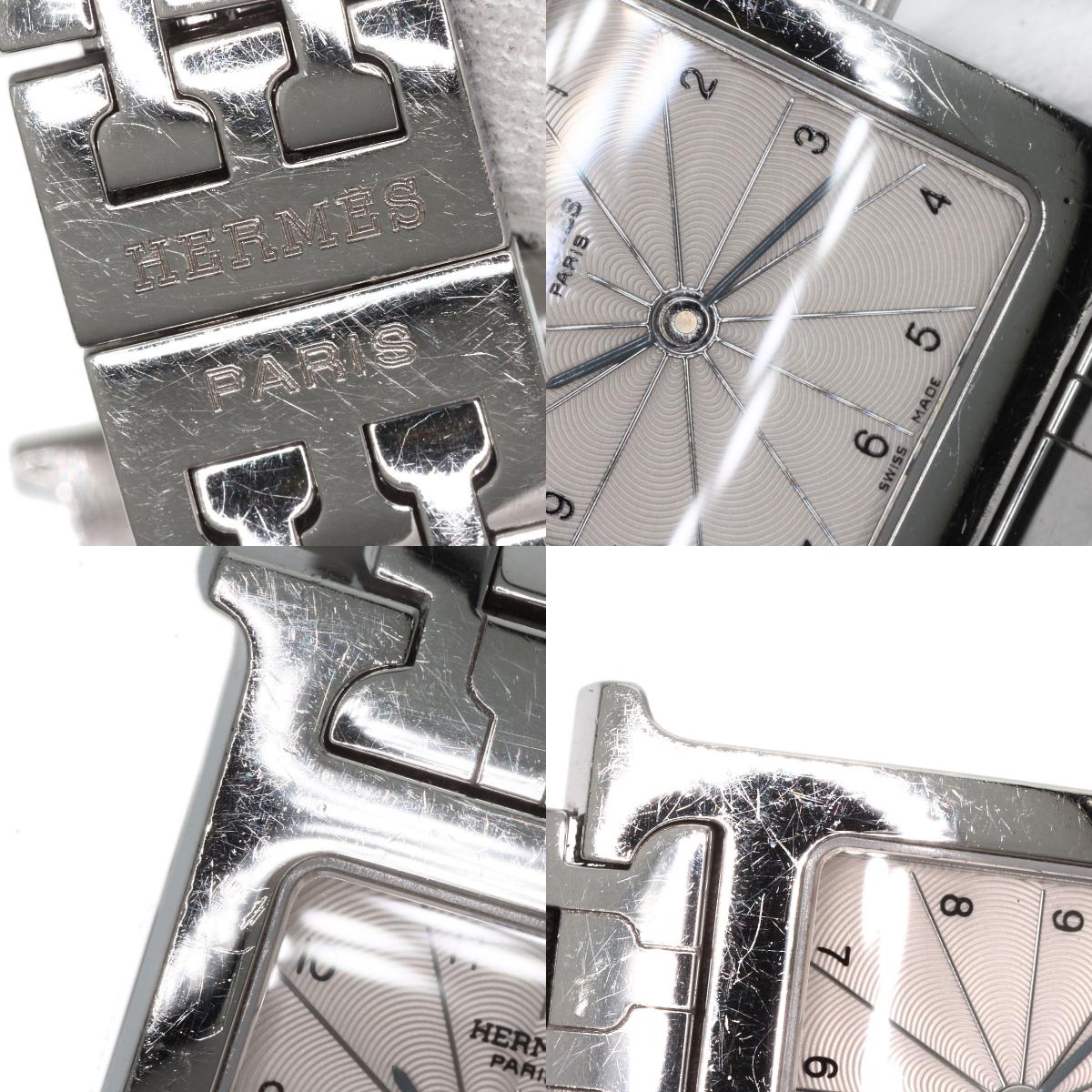 HERMES H watch Watches HH1.210 Stainless Steel/Stainless Steel Ladies