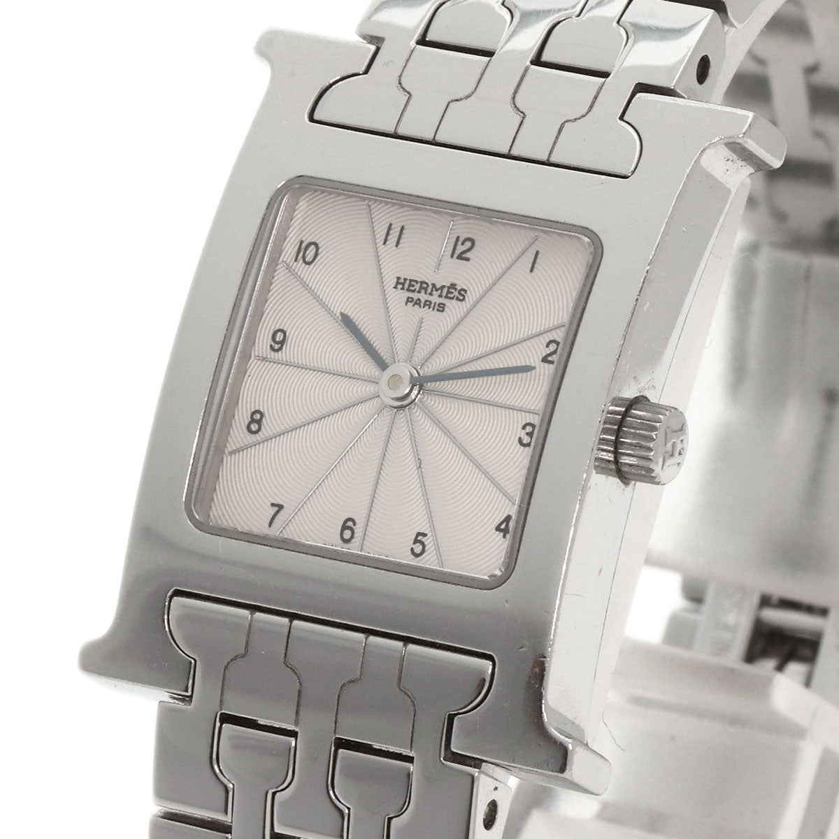 HERMES H watch Watches HH1.210 Stainless Steel/Stainless Steel Ladies