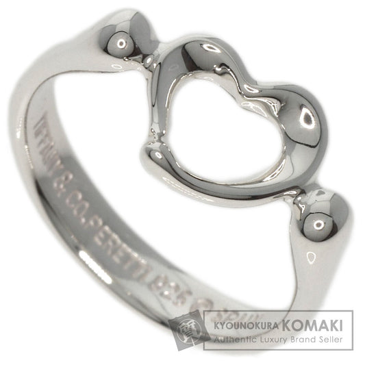 TIFFANY&Co.   Ring Open heart Silver Ladies