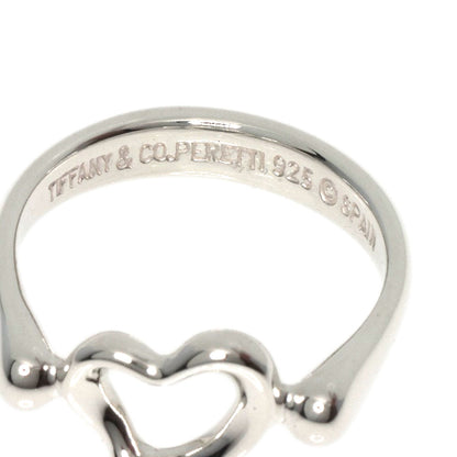 TIFFANY&Co.   Ring Open heart Silver Ladies