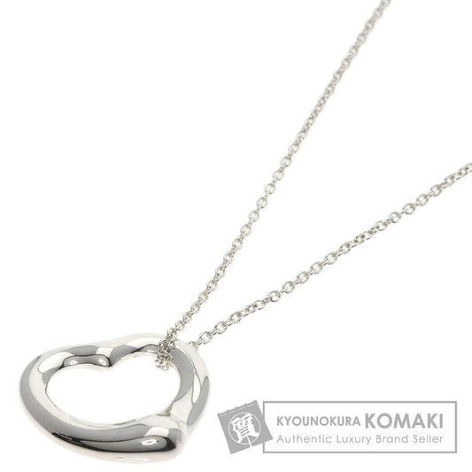 TIFFANY&Co.   Necklace Open heart Silver Ladies