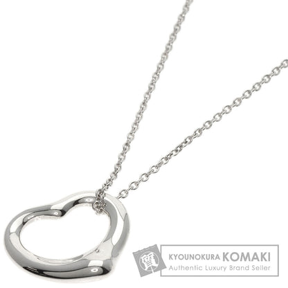 TIFFANY&Co.   Necklace Open heart Silver Ladies