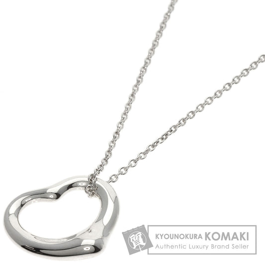 TIFFANY&Co.   Necklace Open heart Silver Ladies