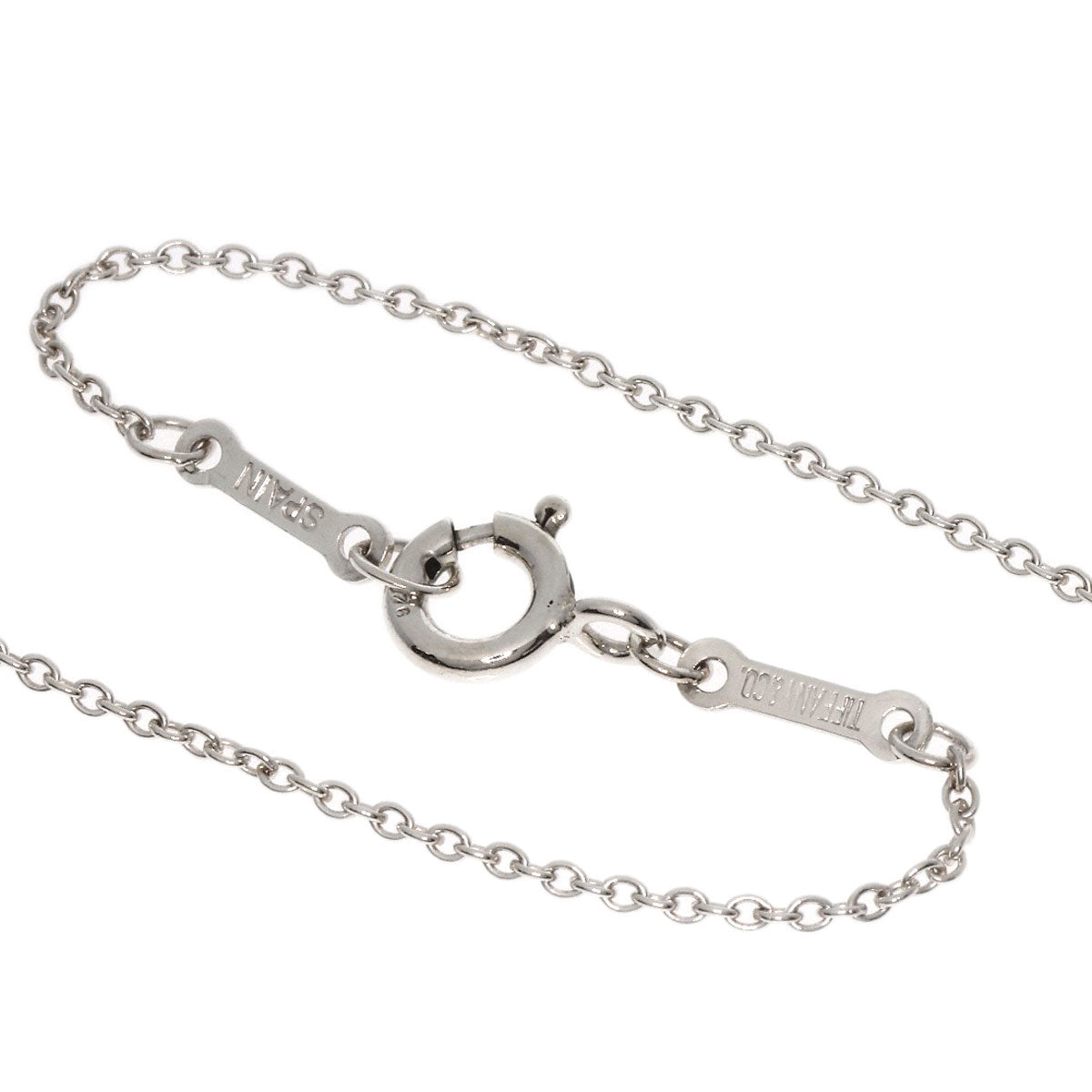 TIFFANY&Co.   Necklace Open heart Silver Ladies