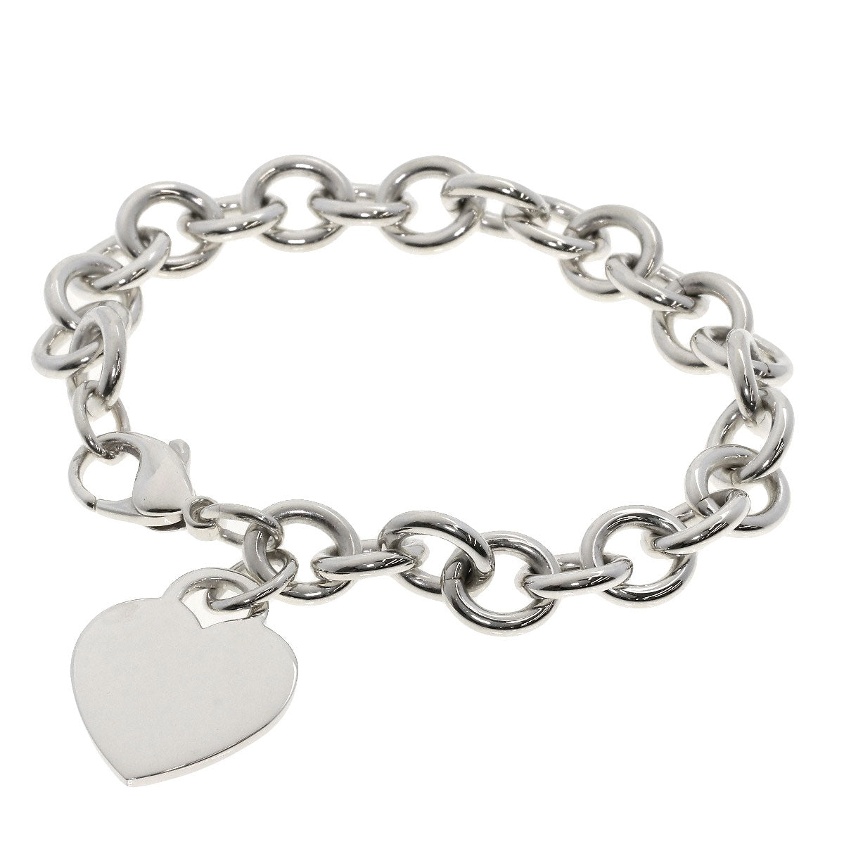 TIFFANY&Co.   Bracelet Heart tag Silver Ladies