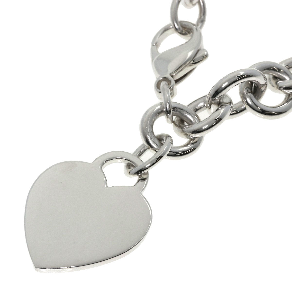 TIFFANY&Co.   Bracelet Heart tag Silver Ladies