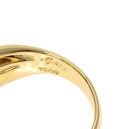 Jeunet   Ring Sapphire Diamond K18 Yellow Gold Ladies