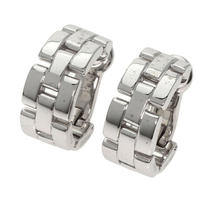 CARTIER   earring Maiyon PANTHERE K18 White Gold Ladies