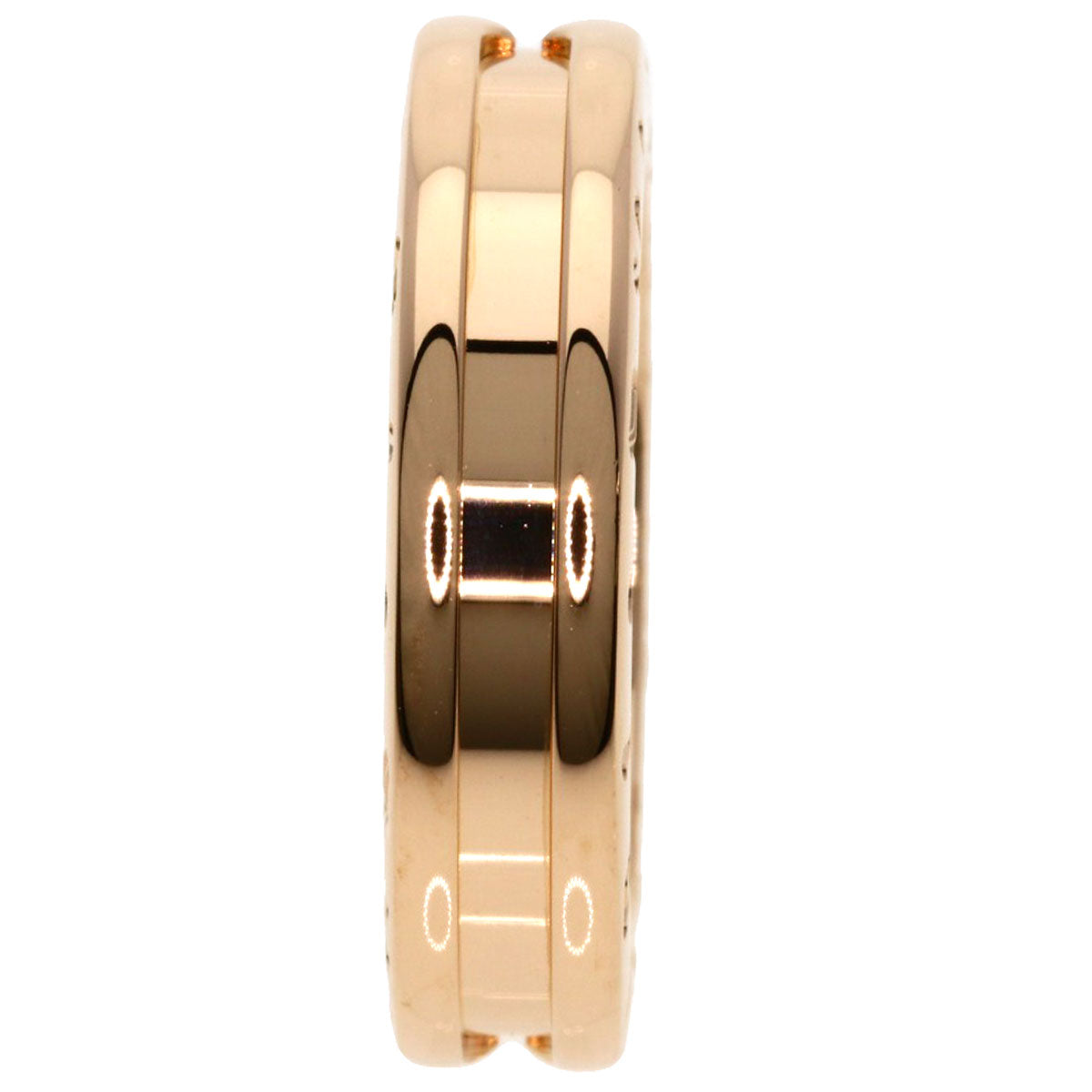 BVLGARI B.zero1 1 band XS #48 Ring K18 Pink Gold Ladies [Used]