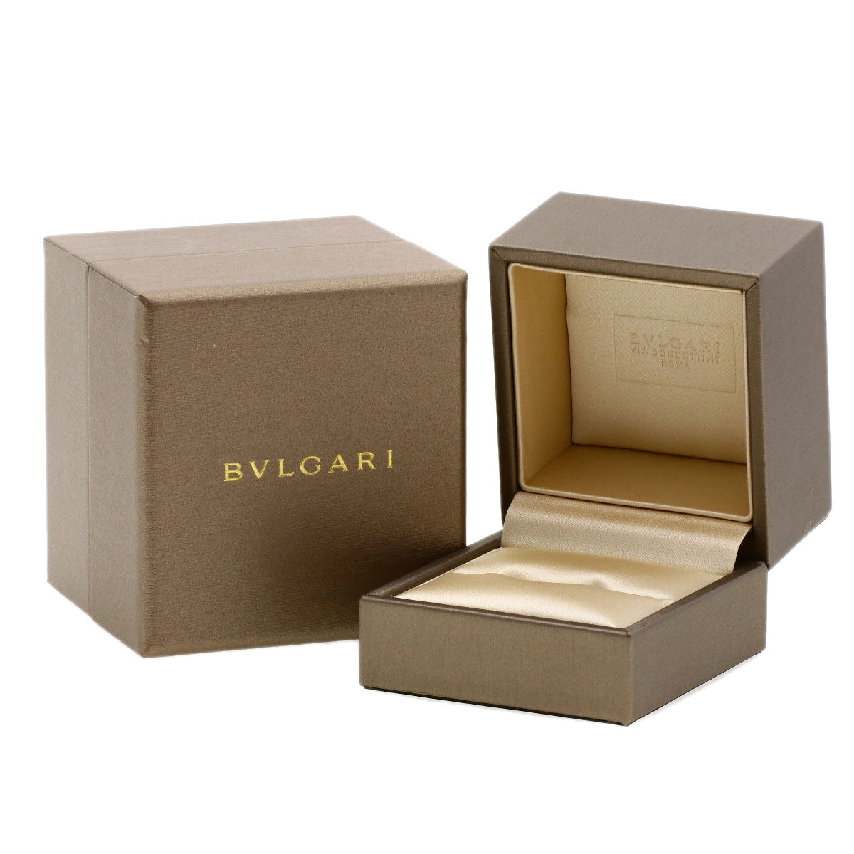 BVLGARI B.zero1 1 band XS #48 Ring K18 Pink Gold Ladies [Used]