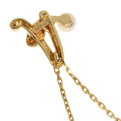 TASAKI   Necklace Initial A Pearl Pearl K18 Yellow Gold Ladies