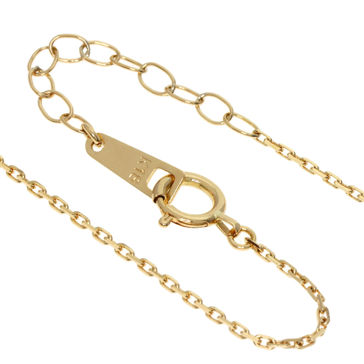 TASAKI   Necklace Initial A Pearl Pearl K18 Yellow Gold Ladies