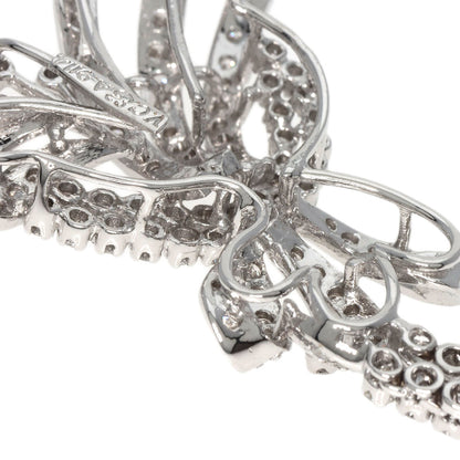 Diamond Necklace K18 White Gold 17.1g　Ladies