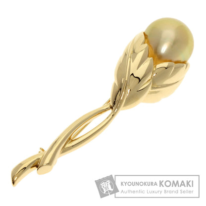 TASAKI   Brooch Golden  Pearl Pearl K18 Yellow Gold Ladies