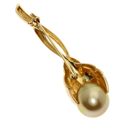 TASAKI   Brooch Golden  Pearl Pearl K18 Yellow Gold Ladies