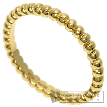 Van Cleef & Arpels Perlée Small #50 Ring K18 Yellow Gold Ladies [Used]