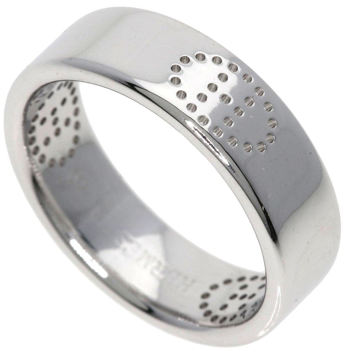 HERMES   Ring Evelyne Ring #49 K18 White Gold Ladies